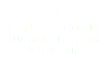 3 people already found him on their trip and helped him! 