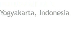 PROTAGONISTA 3. Yogyakarta, Indonesia 